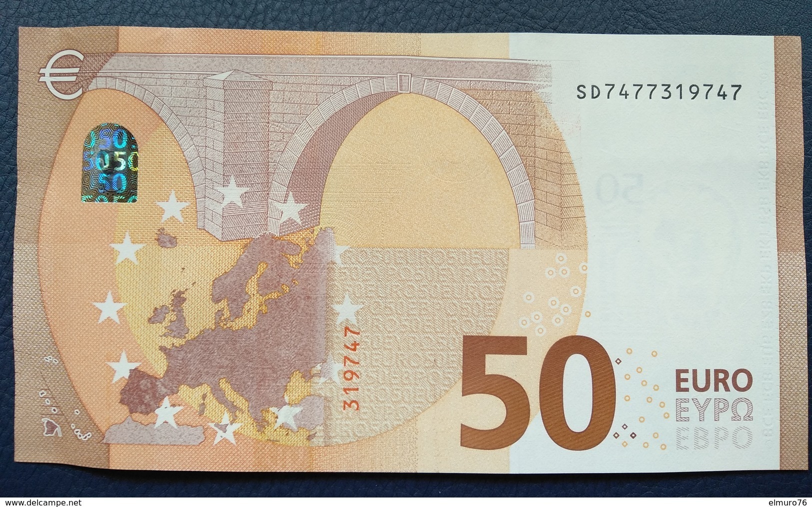 50 EURO S024G2 Italy DRAGHI Serie SD Ch 47 Perfect UNC - 50 Euro