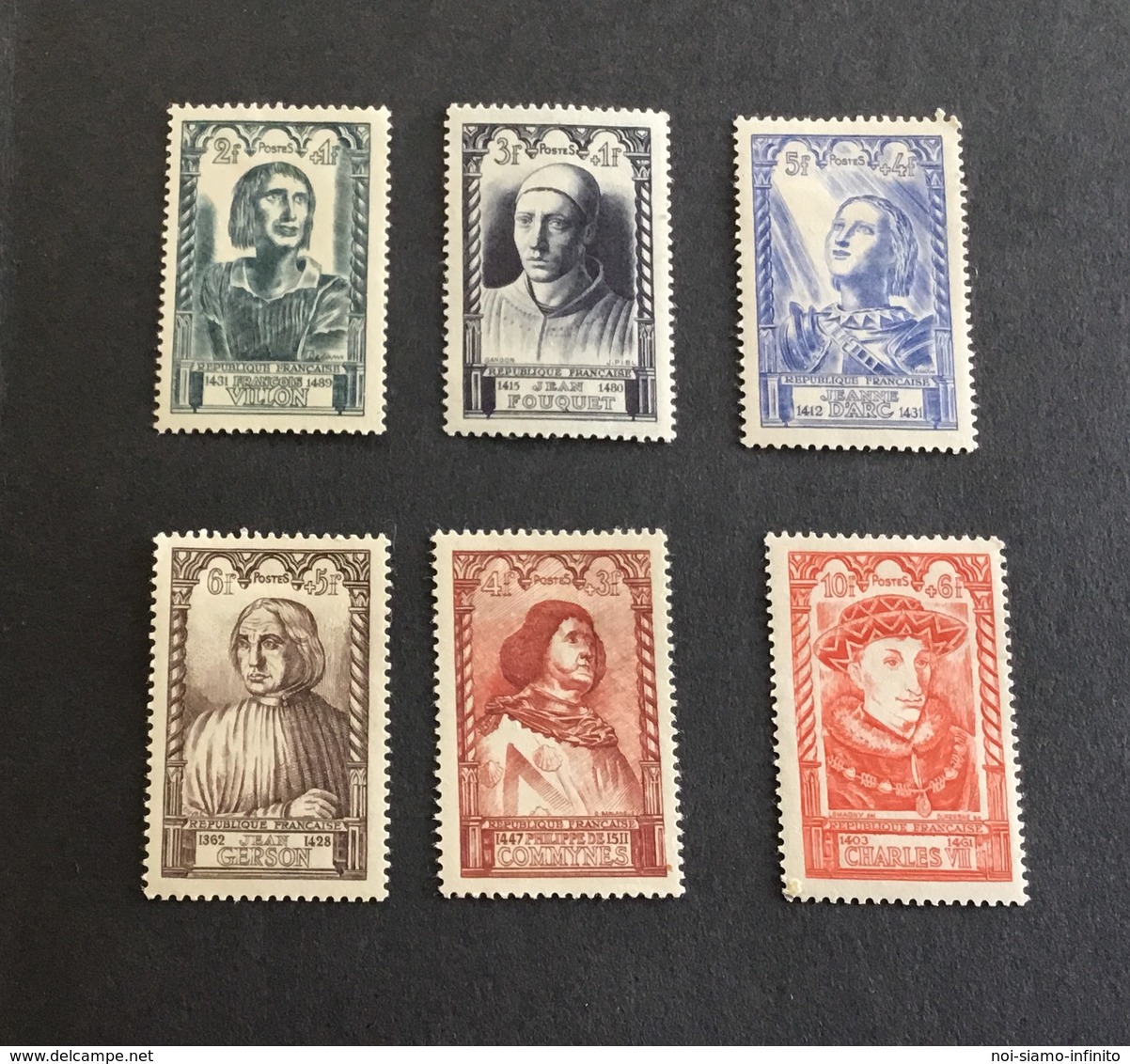 France 1946 Célébrités 765-770 Neufs* - Neufs