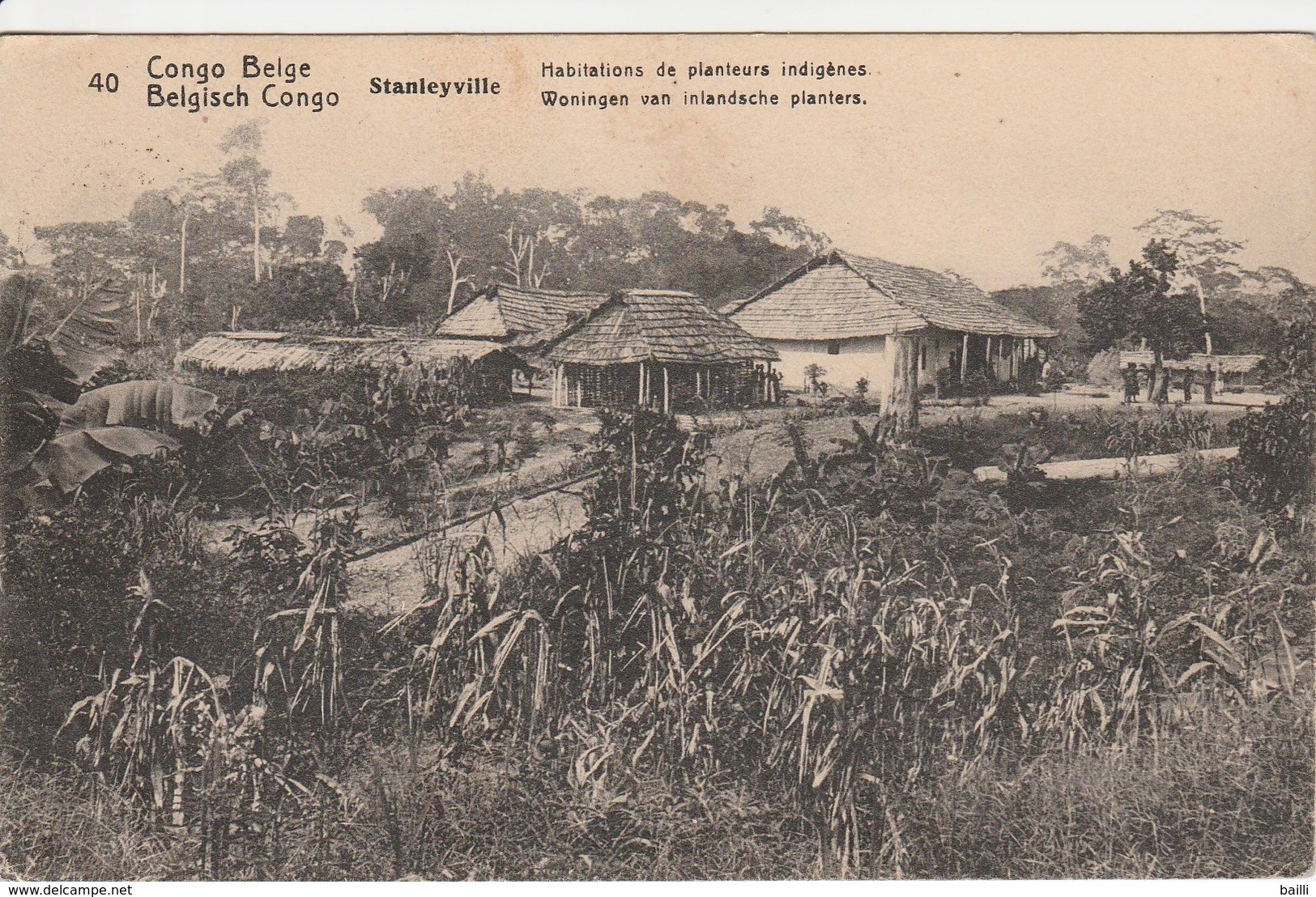 Congo Belge Entier Postal Illustré 1913 - Postwaardestukken