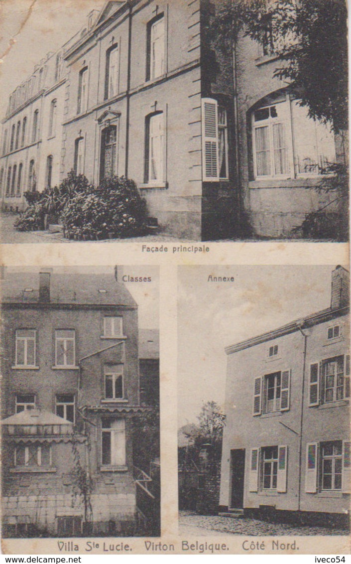 1914   Virton  " Villa Sainte Lucie " ( Vers Etain Moranville ) - Virton