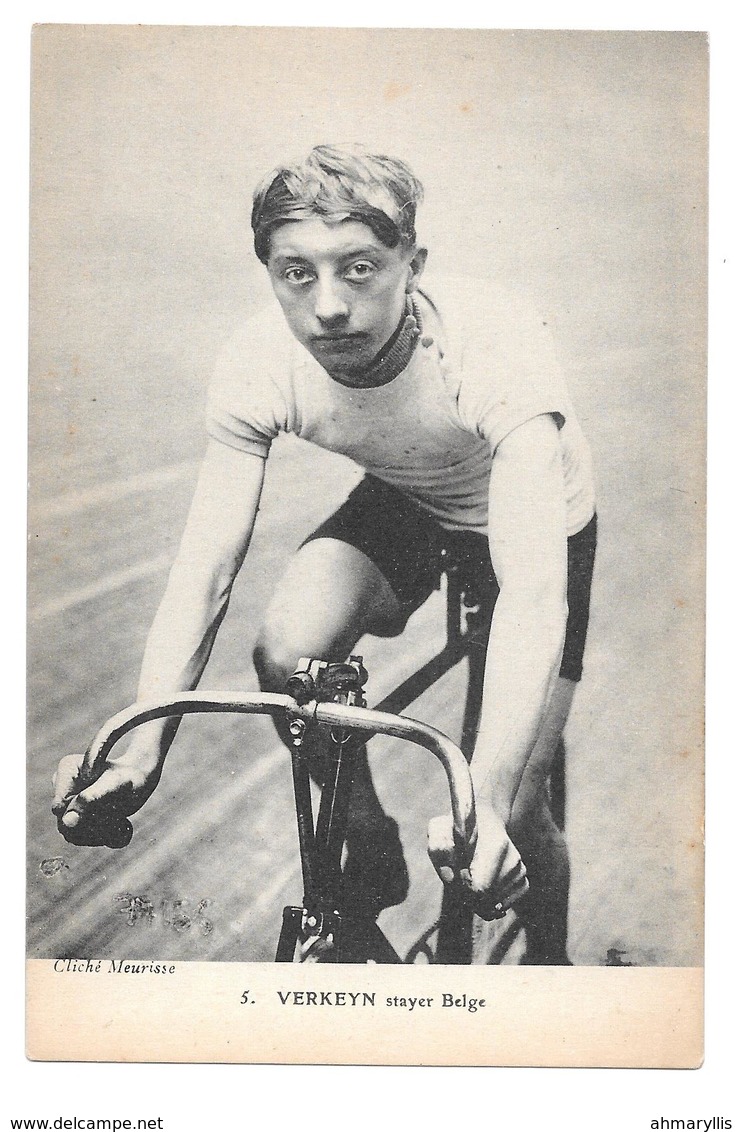 Cyclisme 5 Charles Verkeyn Stayer Belgenon Circulée - Cyclisme