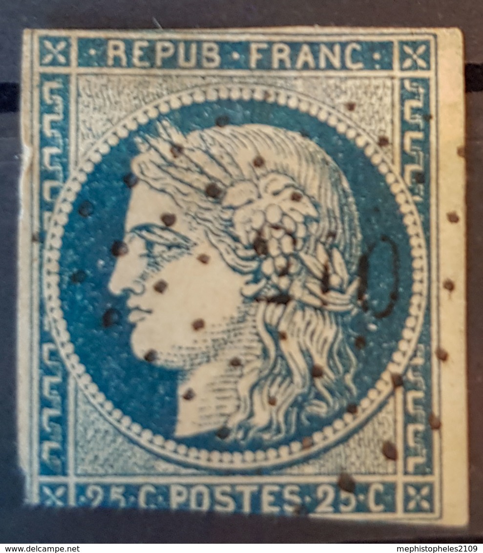 FRANCE - Canceled - YT 4, Mi 4 - 25c - 1849-1850 Cérès