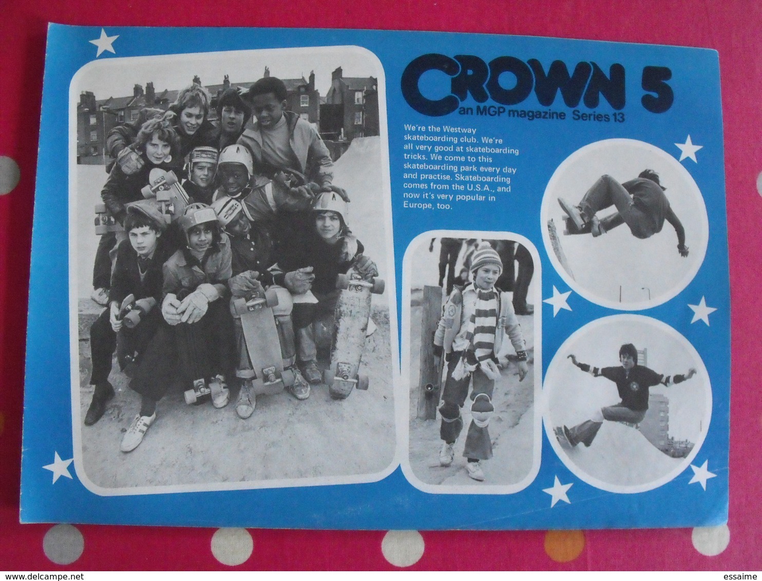 Lot De 8 Revues En Anglais. Crown . 1979 - Langue Anglaise/ Grammaire