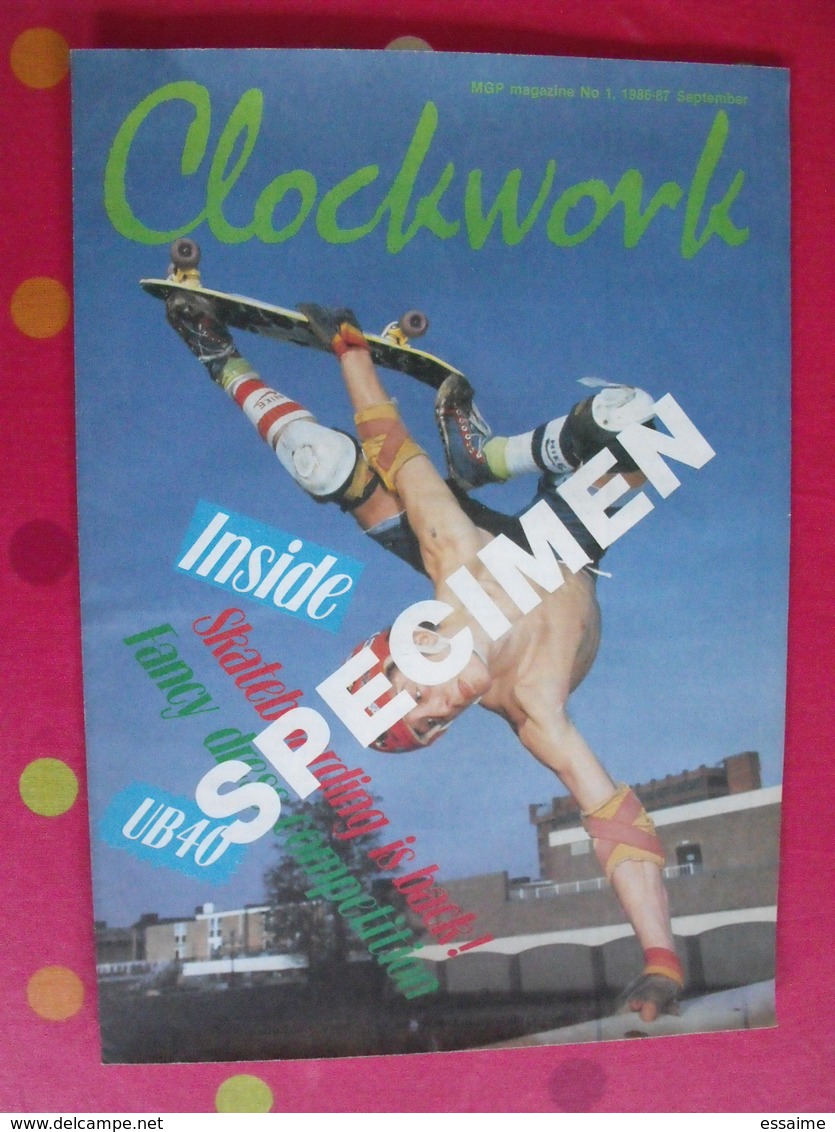 Lot De 12 Revues En Anglais. Clockwork. 1977 - Inglés/Gramática