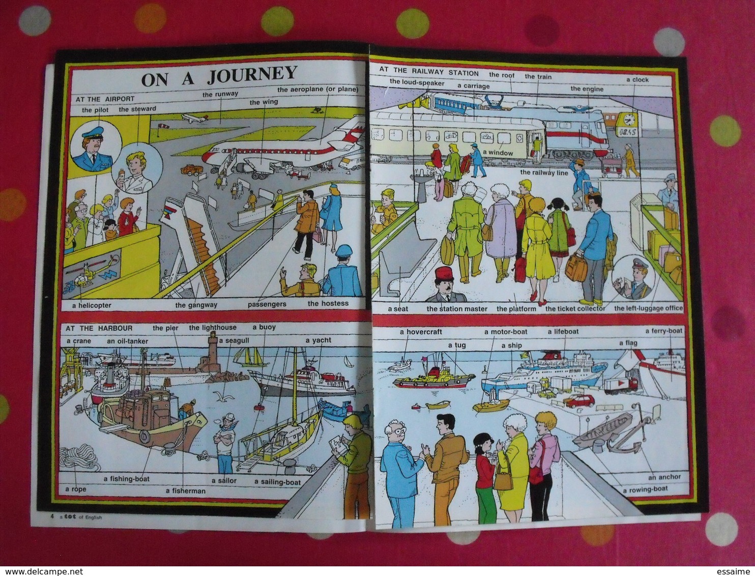 lot de 3 revues en anglais. bandes dessinées, jeux. vers 1980