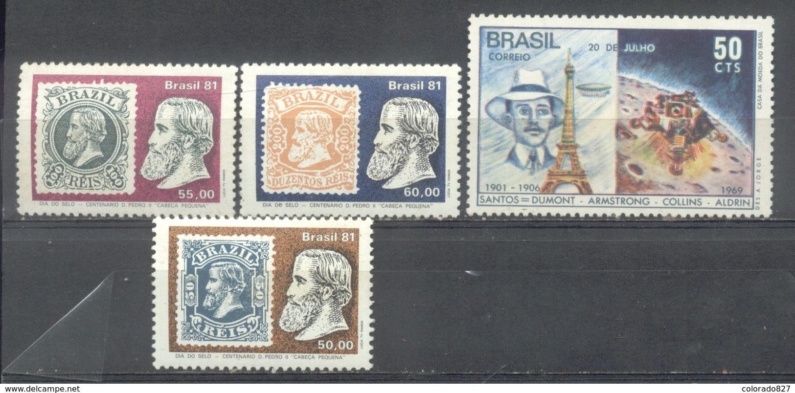 BRASIL -  YVERT 907  -  1485/87   (#2191) - Otros & Sin Clasificación