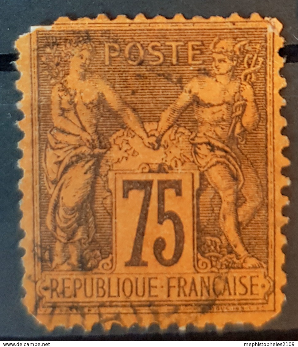 FRANCE - Canceled - YT 99 - 75c -for DEFECTS See Scan, Please! - Usati