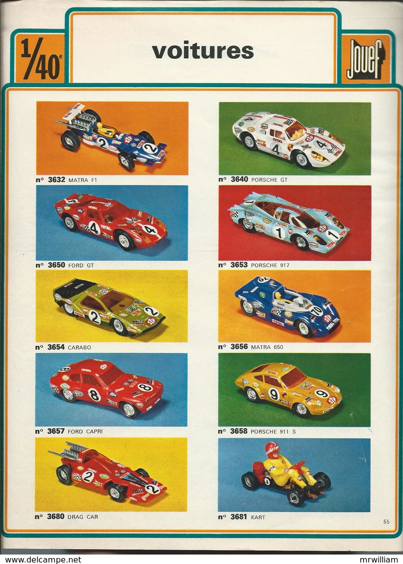 Catalogue JOUEF Collection 1974 (Trains, Accéssoires, Circuits Routiers)