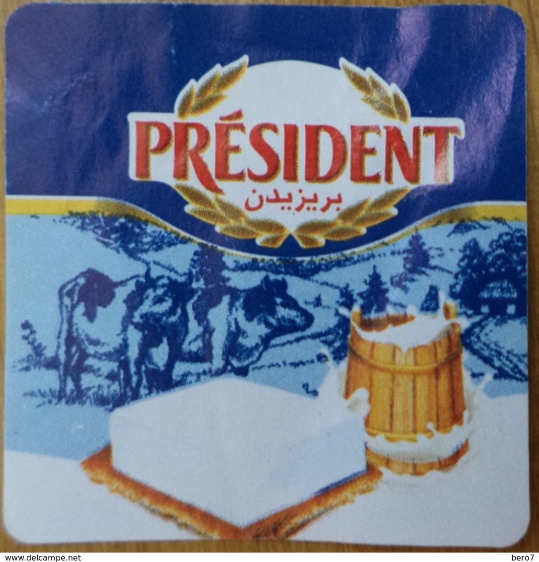 EGYPT - PRESIDENT Cheese Label  Etiquette De Fromage - Fromage