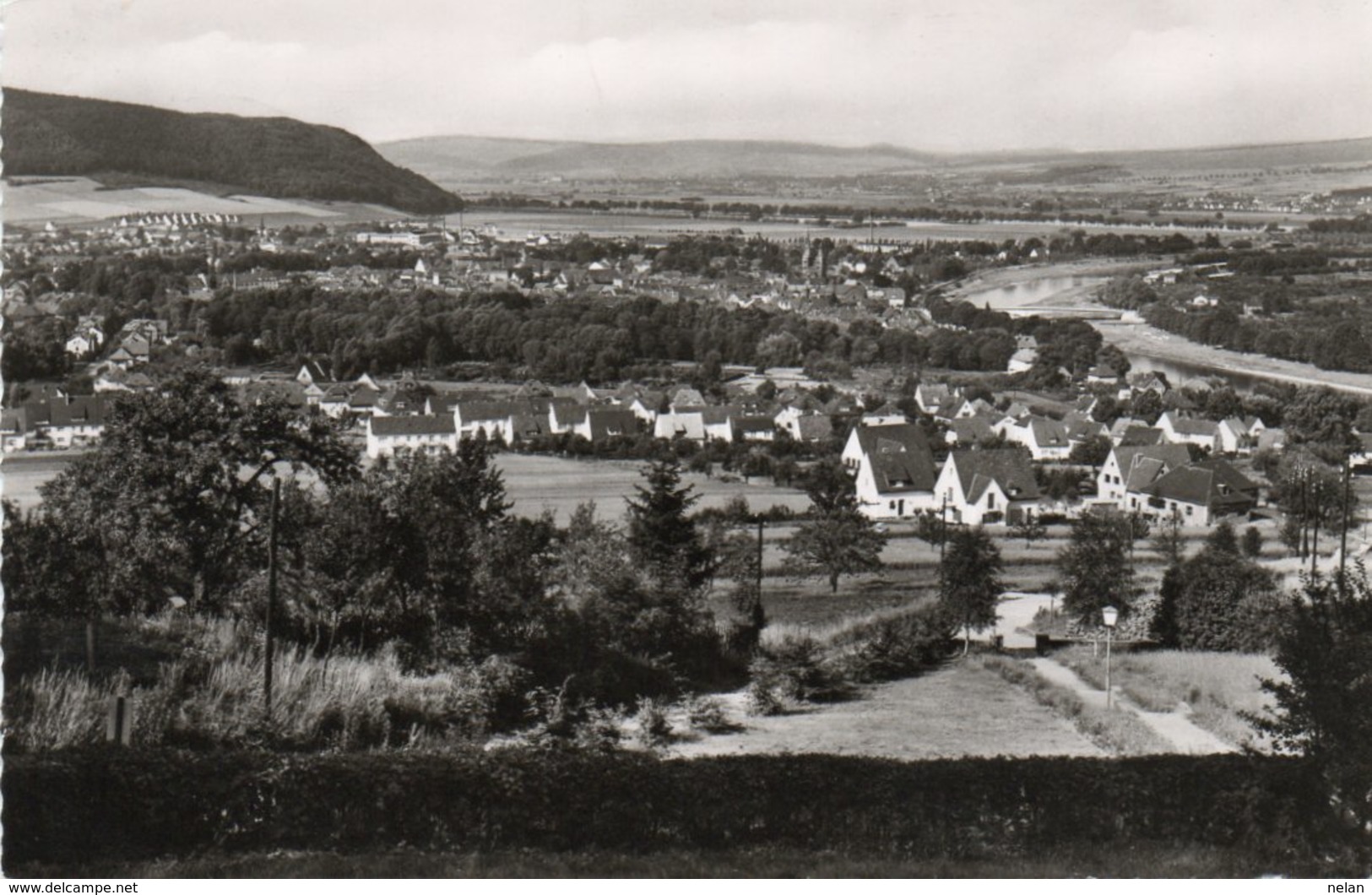 HOXTER AN DER OBERWESER- VIAGGIATA 1960 -REAL PHOTO - Hoexter