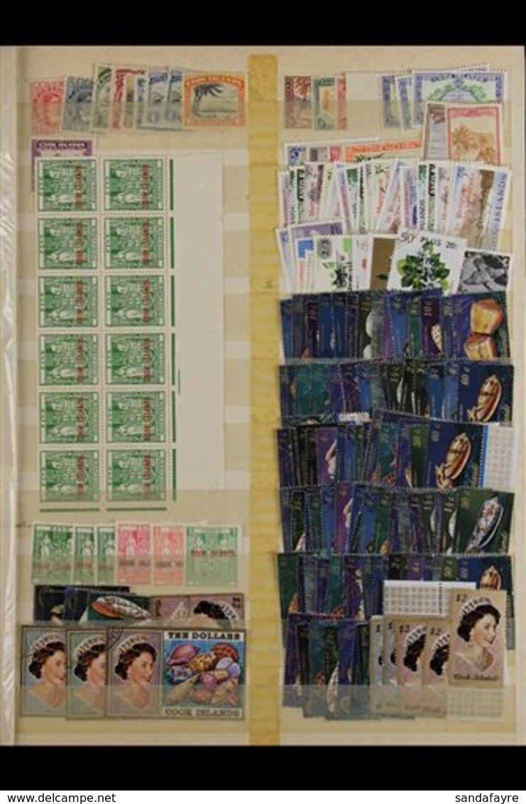BRITISH COMMONWEALTH - PACIFIC ISLANDS Early 1900's To About 1980 MOSTLY MINT (MUCH NEVER HINGED) HIGH-POWERED ACCUMULAT - Otros & Sin Clasificación