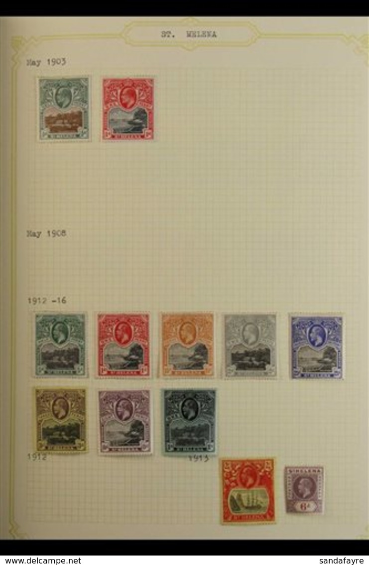 BRITISH COMMONWEALTH "SAINTS" COLLECTION. 1880's - 1980's UNPICKED COLLECTION Presented In A Bulging Stanley Gibbons Spr - Otros & Sin Clasificación
