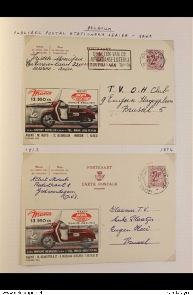 1920's-2000's COLLECTION FEATURING MOTORCYCLES An Interesting Collection Presented In An Album, Includes Stamps, Covers  - Andere & Zonder Classificatie