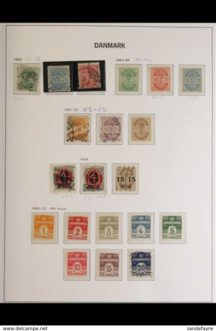 1882-1969 EXTENSIVE COLLECTION IN A DAVO ALBUM. A Most Useful Mint & Used Collection Presented On Hingeless Pages That I - Andere & Zonder Classificatie