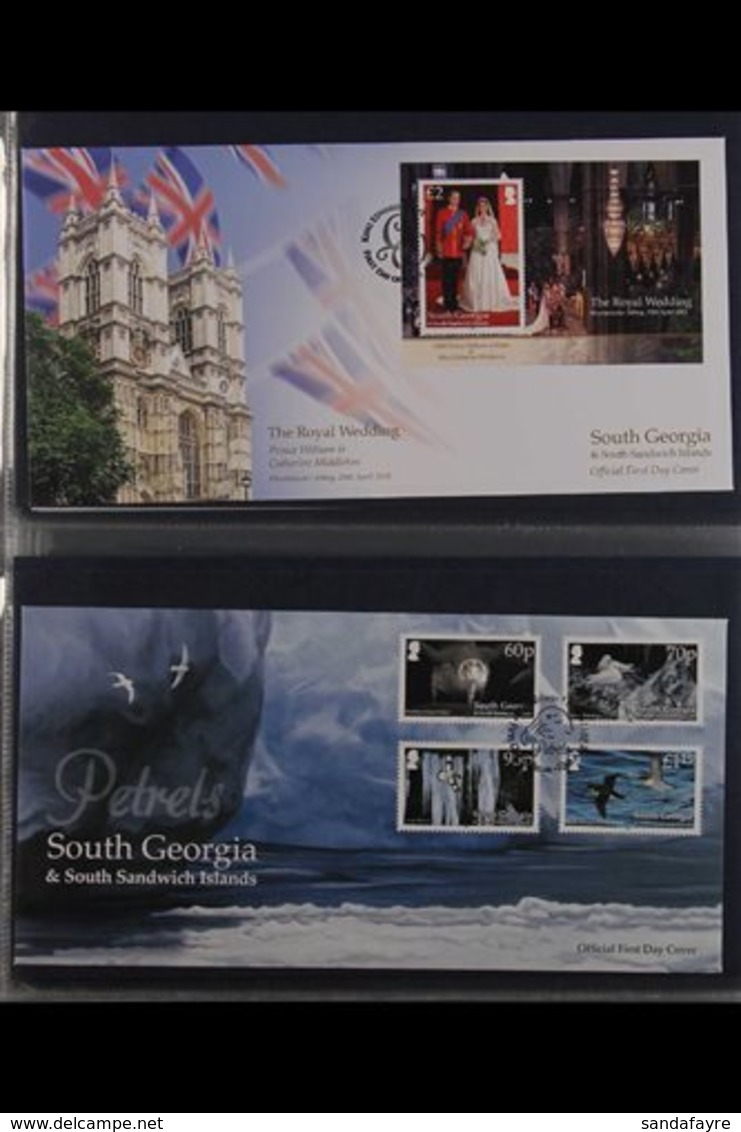 2011-2016 FIRST DAY COVERS. COMPREHENSIVE COLLECTION Of All Different Illustrated Unaddressed First Day Covers Housed In - Falkland Islands