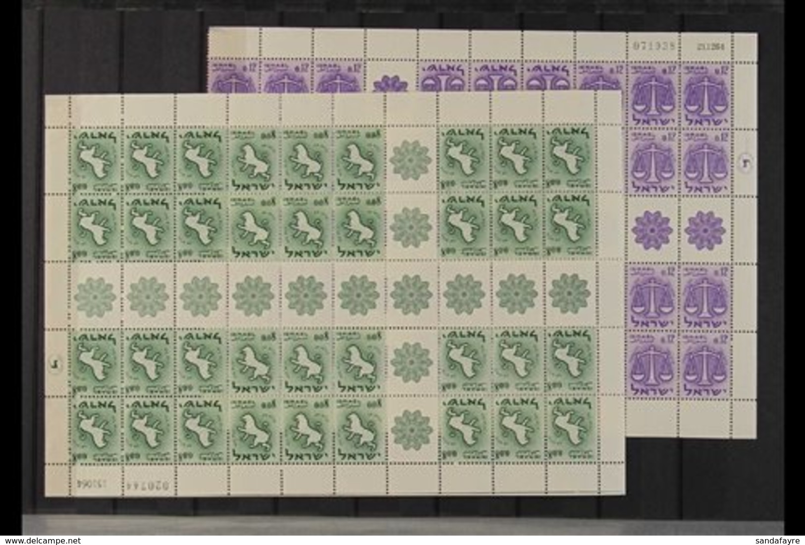 1951-1993 COMPREHENSIVE SUPERB NEVER HINGED MINT COLLECTION In A Stockbook, All Different, All Stamps With Full Tabs, Hi - Andere & Zonder Classificatie