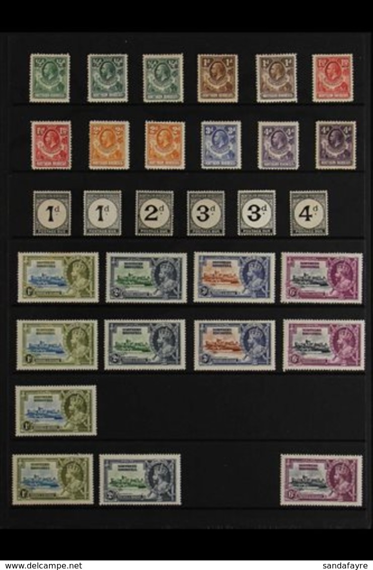 1925-1963 MINT ACCUMULATION A Mint Accumulation Presented On Stock Pages That Includes Definitives To 4d Shades, 1929 Po - Northern Rhodesia (...-1963)