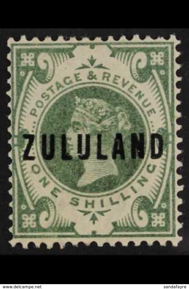 ZULULAND 1888-93 1s Dull Green, SG 10, Very Fine Mint, Lovely Deep Colour. For More Images, Please Visit Http://www.sand - Non Classificati