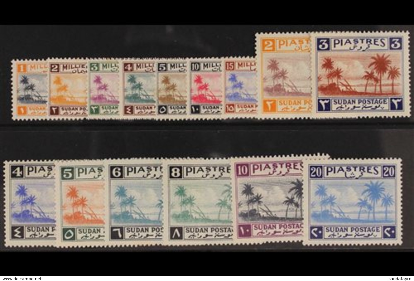 1941 Tuti Island Set Complete, SG 81/95, Fine Never Hinged Mint (94 Lightly Hinged) (15 Stamps) For More Images, Please  - Soudan (...-1951)