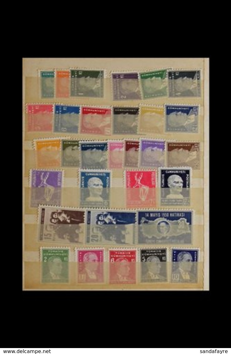 1922-1941 NEVER HINGED MINT COLLECTION In A Small Stockbook, All Different Complete Sets & Mini-sheets, Includes 1931 Co - Other & Unclassified