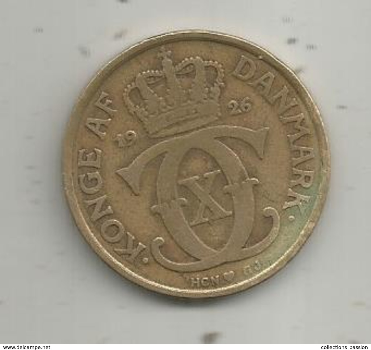 Monnaie , Danemark , DANMARK ,  2 Kroner ,  1926 ,  2 Scans - Dinamarca