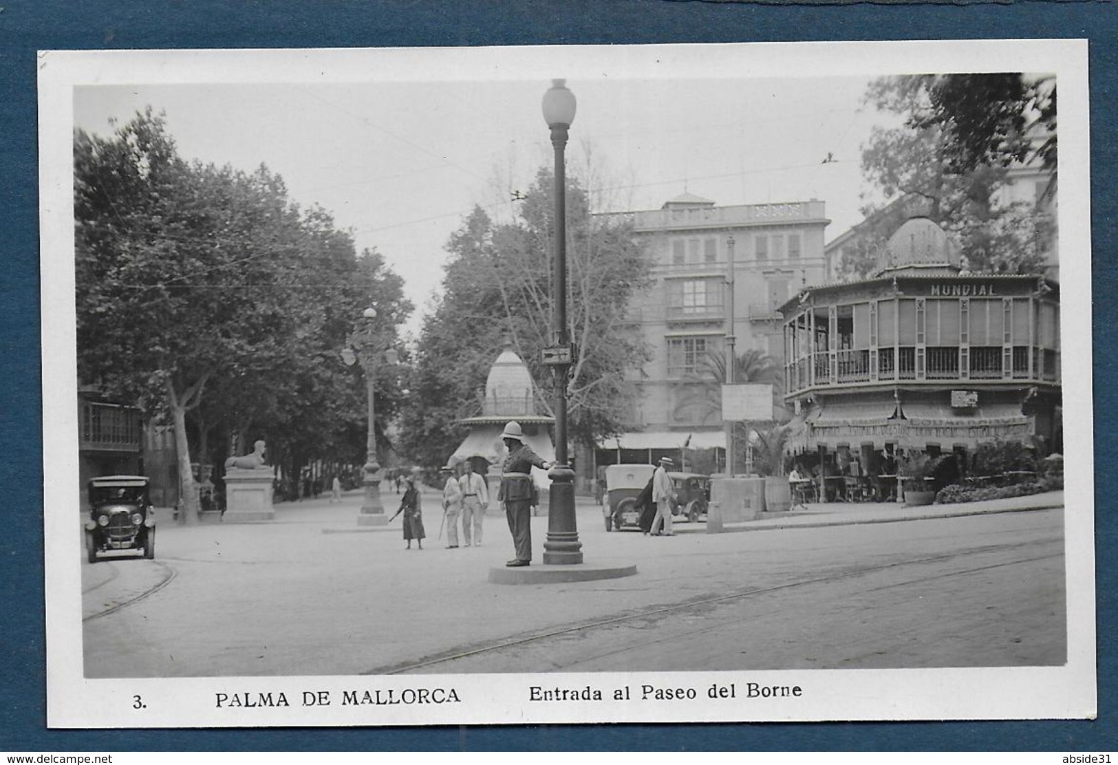 PALMA DE MALLORCA - Entrada Al Paseo Del Borne - Format Cpa - Palma De Mallorca