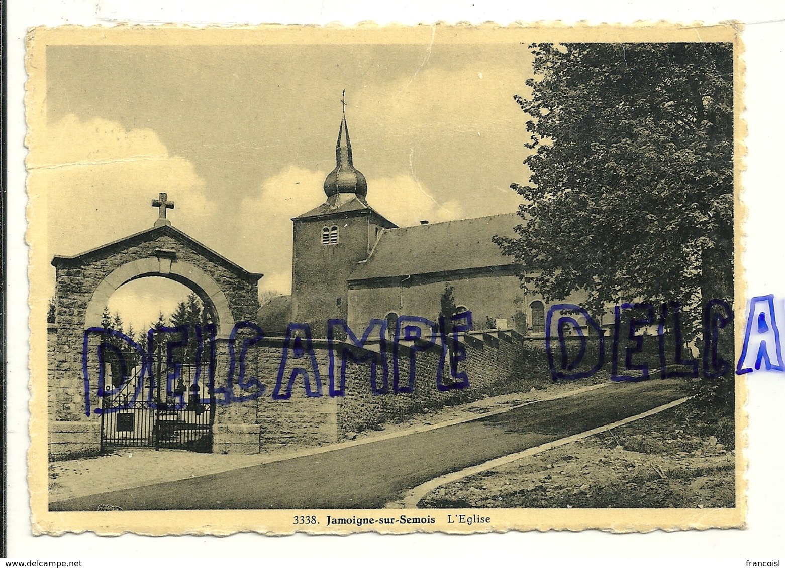 Belgique. Jamoigne-sur-Semois. L'Eglise. Photo Clém. Dessart. Editions "Arduenna" - Chiny