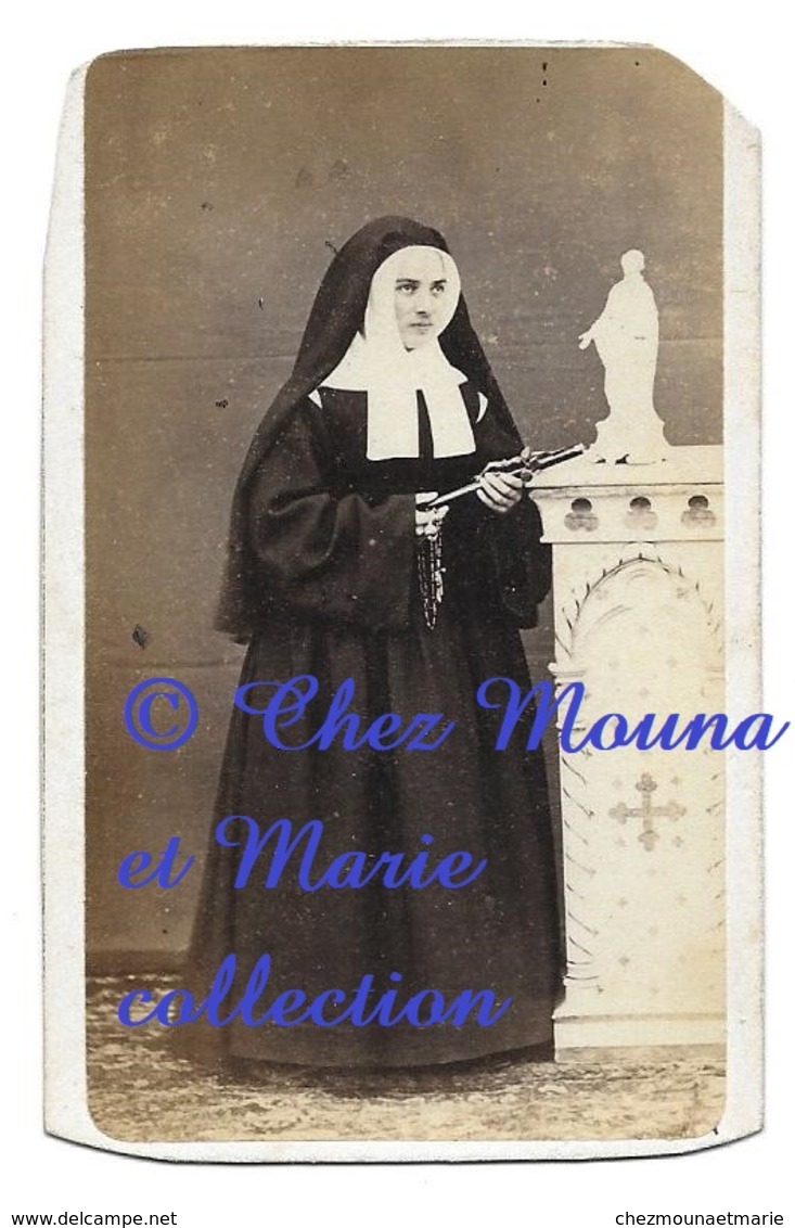 TOULOUSE BERNADETTE SOUBIROUS SOEUR DE LA CHARITE MARIE BERNARD - CDV PHOTO PROVOST - Célébrités