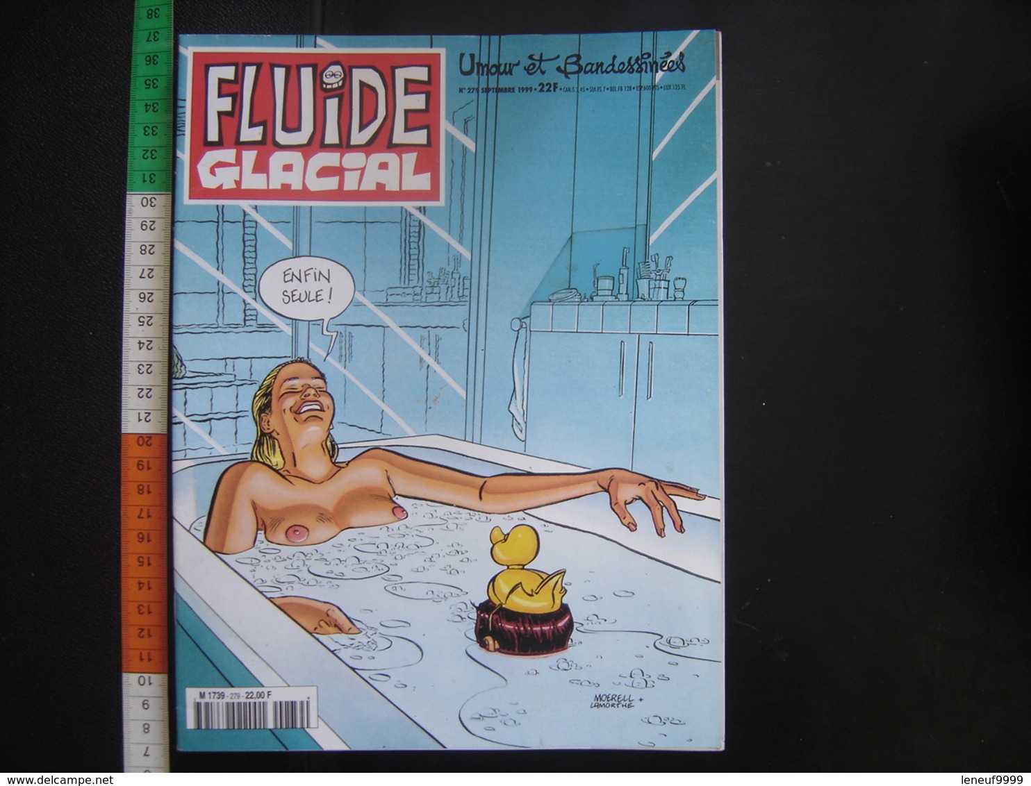 1999 Bande Dessinée FLUIDE GLACIAL N° 279 Dessins Humour - Fluide Glacial