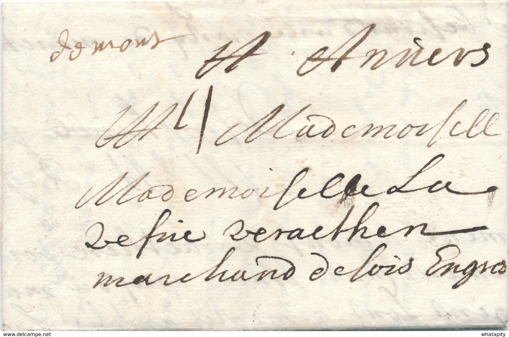 737/29 - Lettre Précurseur 1706 MONS Vers ANTWERPEN - Manuscrit De Mons - Port 4 Stuivers à L'encre - 1621-1713 (Spanish Netherlands)