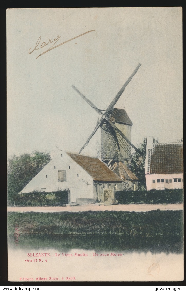 ZELZATE SUGG 37 N 4  - LE VIEUX MOULIN - DE OUDE MOLEN - Zelzate