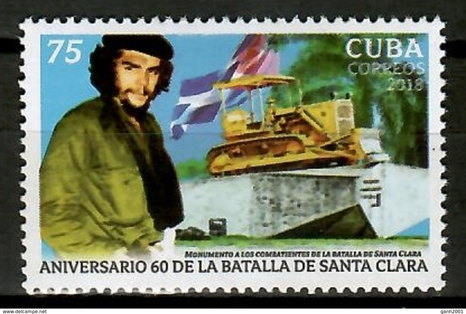 Cuba 2018 / Che Guevara MNH Santa Clara Battle / Cu13238  C3-7 - Other & Unclassified