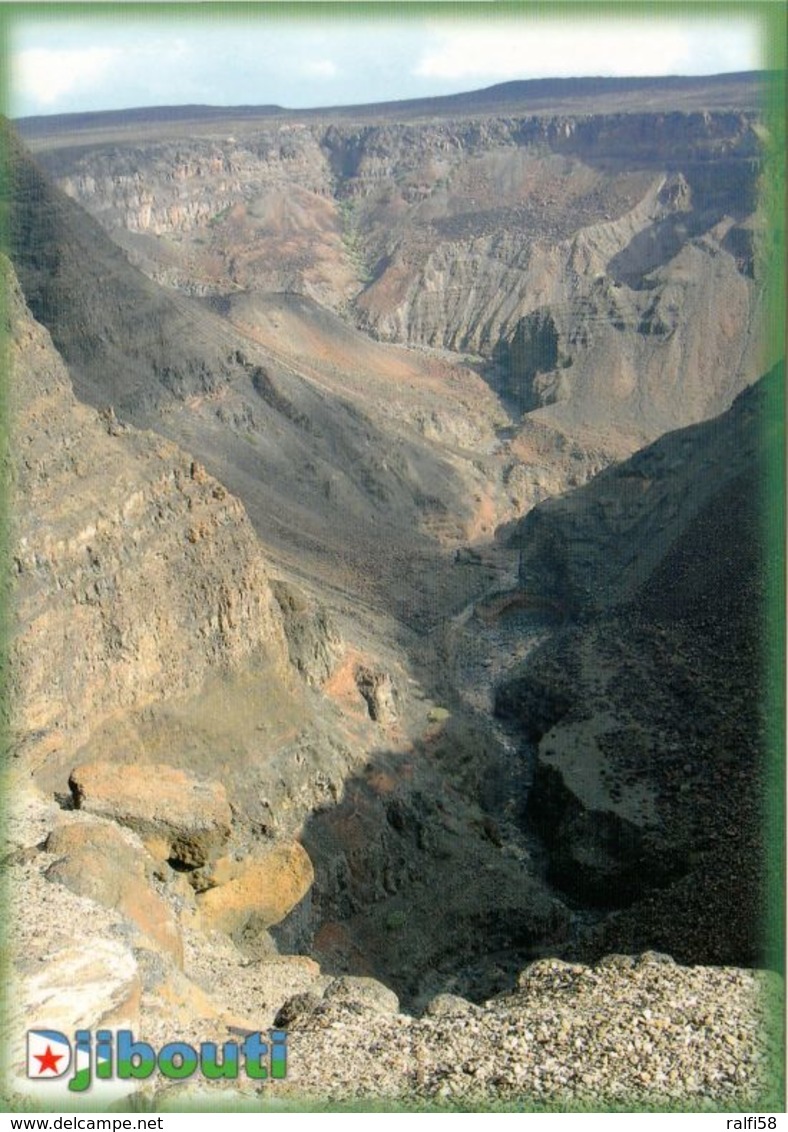 1 AK Djibouti Dschibuti * Der Canyon Dimbyia - Adailé * - Dschibuti