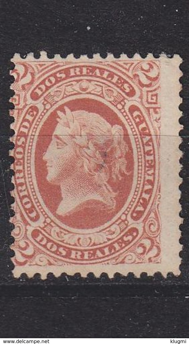 GUATEMALA [1875] MiNr 0010 ( OG/no Gum ) - Guatemala