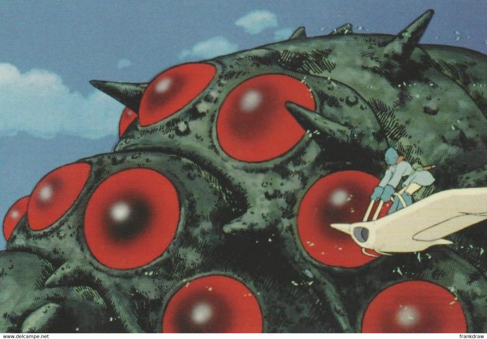 Postcard - Studio Ghibli - Nausicaa Of The Valley Of The Wind - New - Other & Unclassified