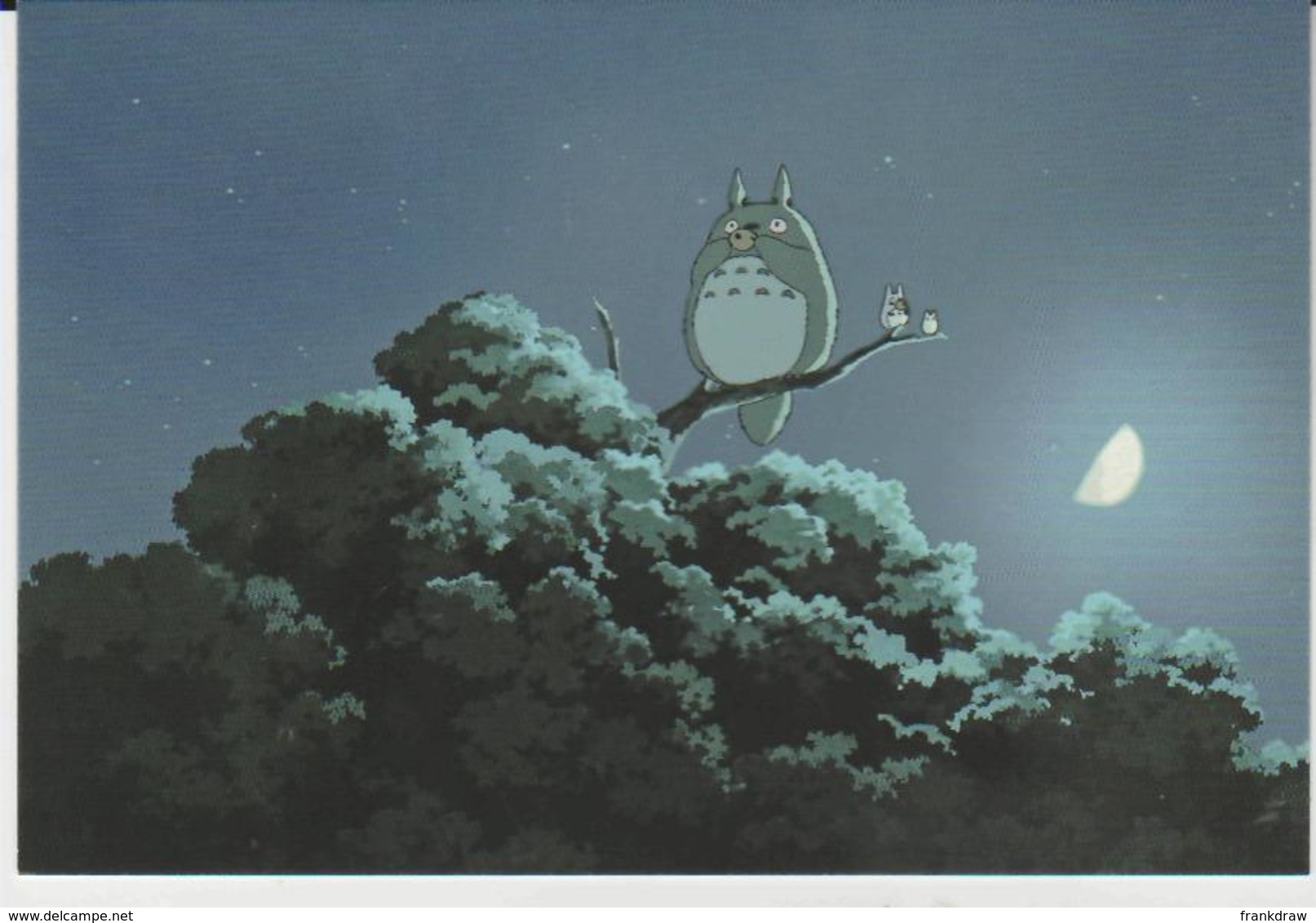 Postcard - Studio Ghibli - My Neighbor Totoro -T Wit T Woo - New - Unclassified