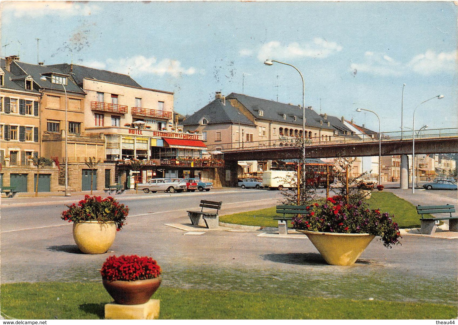 ¤¤   -   LUXEMBOURG   -  REMICH   -  Esplanade  -  Hôtel , Restaurant De La Moselle     -  ¤¤ - Remich