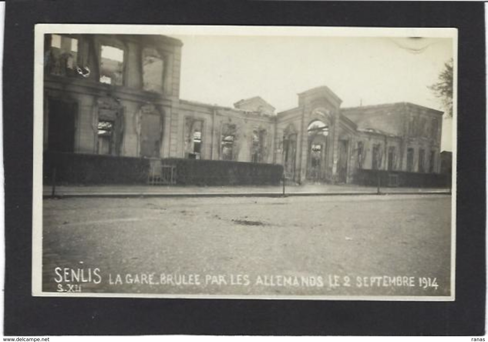 CPA Oise 60 Senlis Carte Photo RPPC Guerre War Non Circulé - Senlis