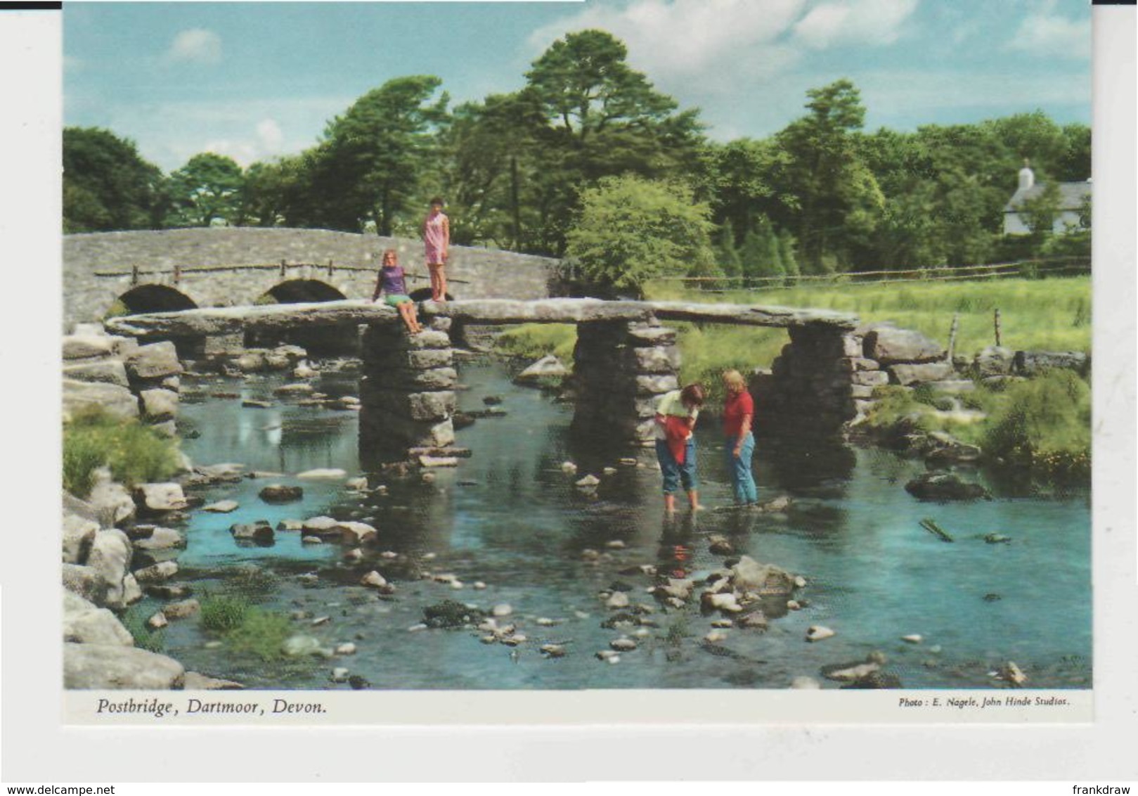 Postcard - Post Bridge, Dartmoor Devon.card No..2dc346 - Unused Very Good - Unclassified