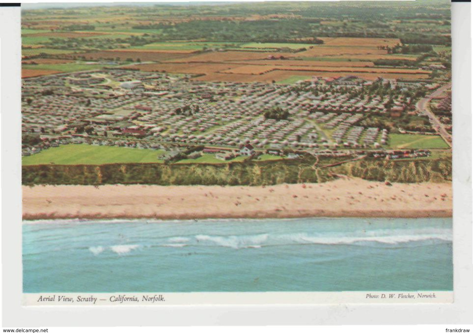 Postcard - Aerial View - Scratby-California Norfolk, Card No..2ds50 - Unused Very Good - Unclassified