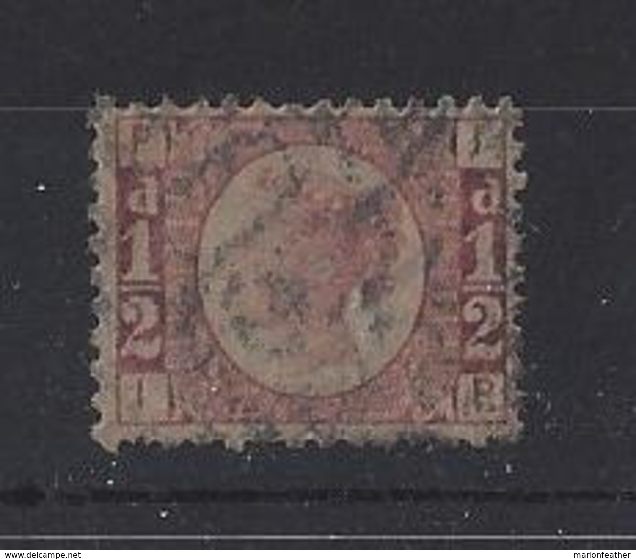 GB...QUEEN VICTORIA.(1837-01)." LINE ENGRAVED.."...HALFd....SG49....PL6.... .USED - Used Stamps