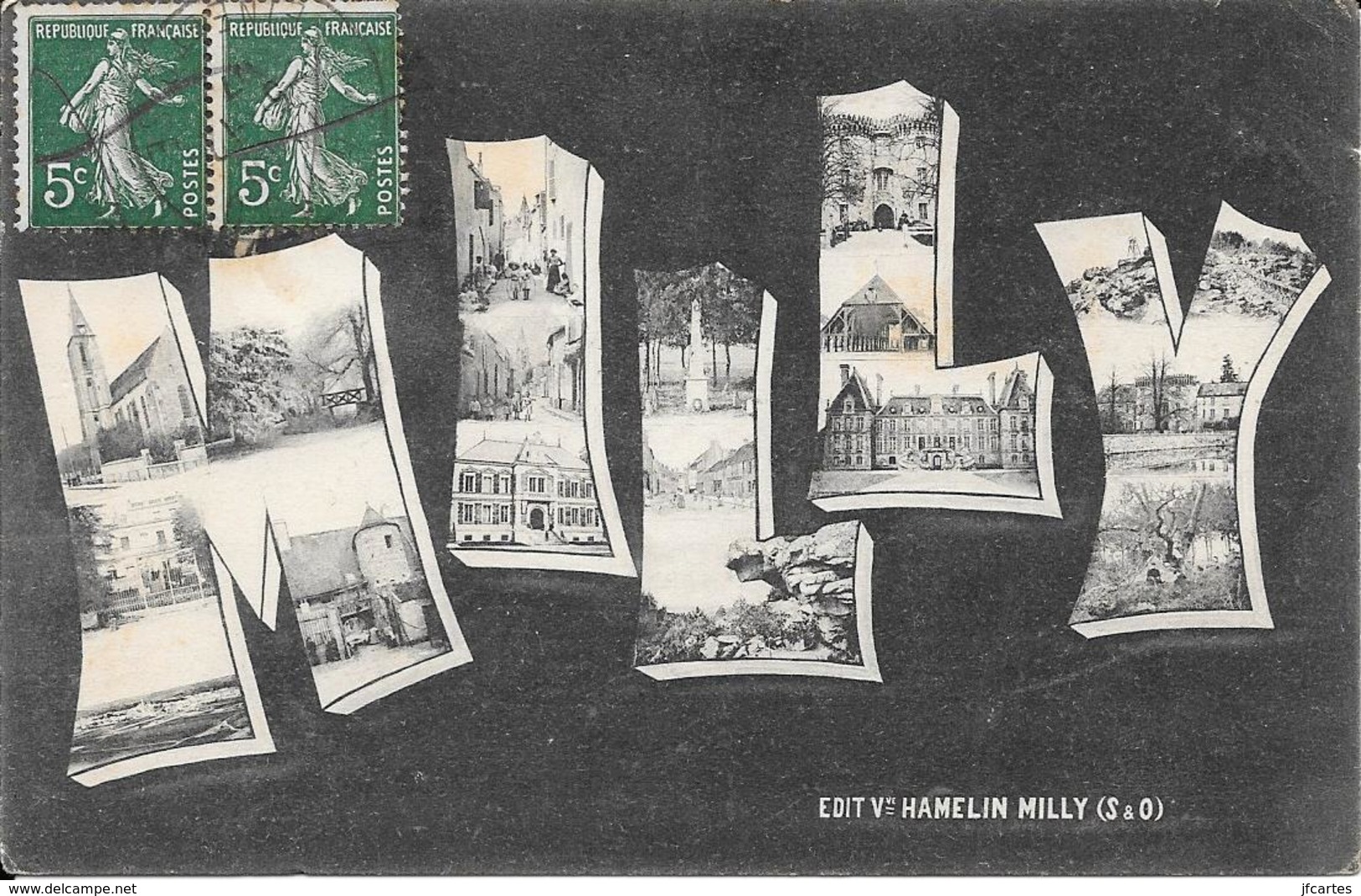 Lot N° 198 - 91 - MILLY-la-FORET - Lot de 24 Cartes Postales - Toutes scannées