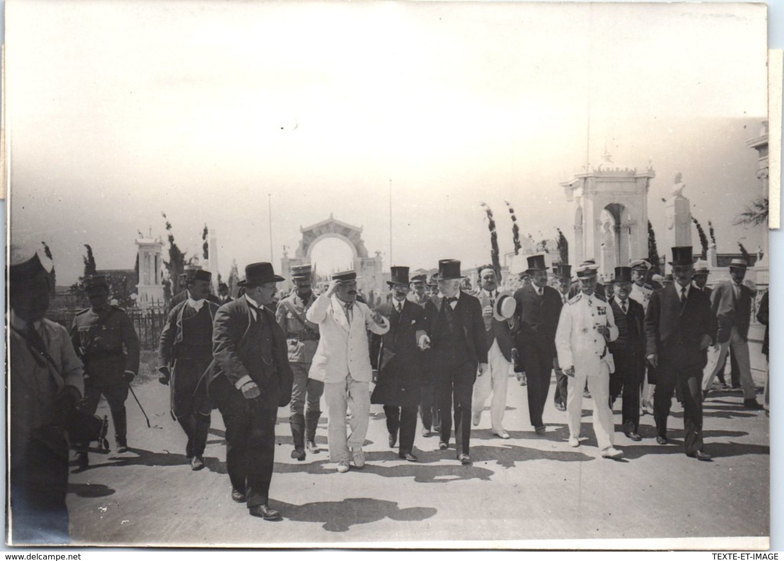 PHOTO ORIGINALE 1914-1918 [17X13] Mr Vénizelos De Retour à Athenes. - Guerre, Militaire