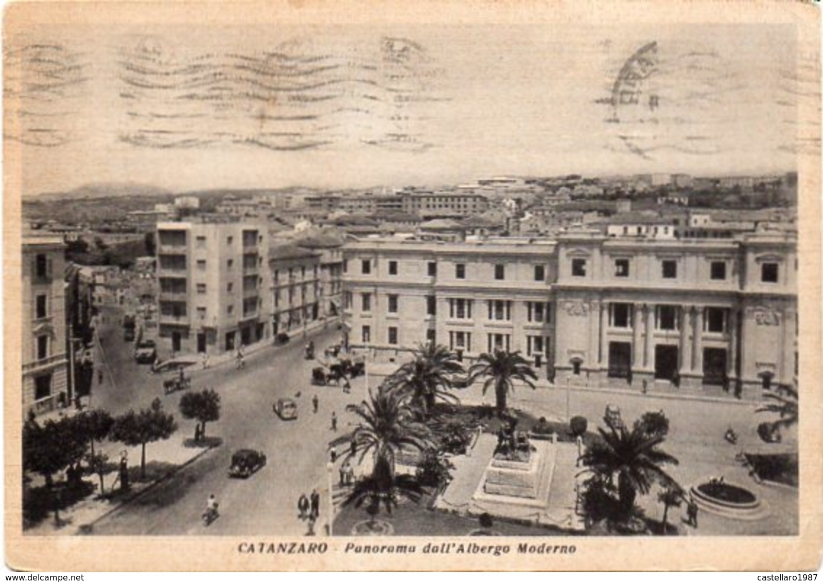 CATANZARO - Panorama Dall'Albergo Moderno - Catanzaro