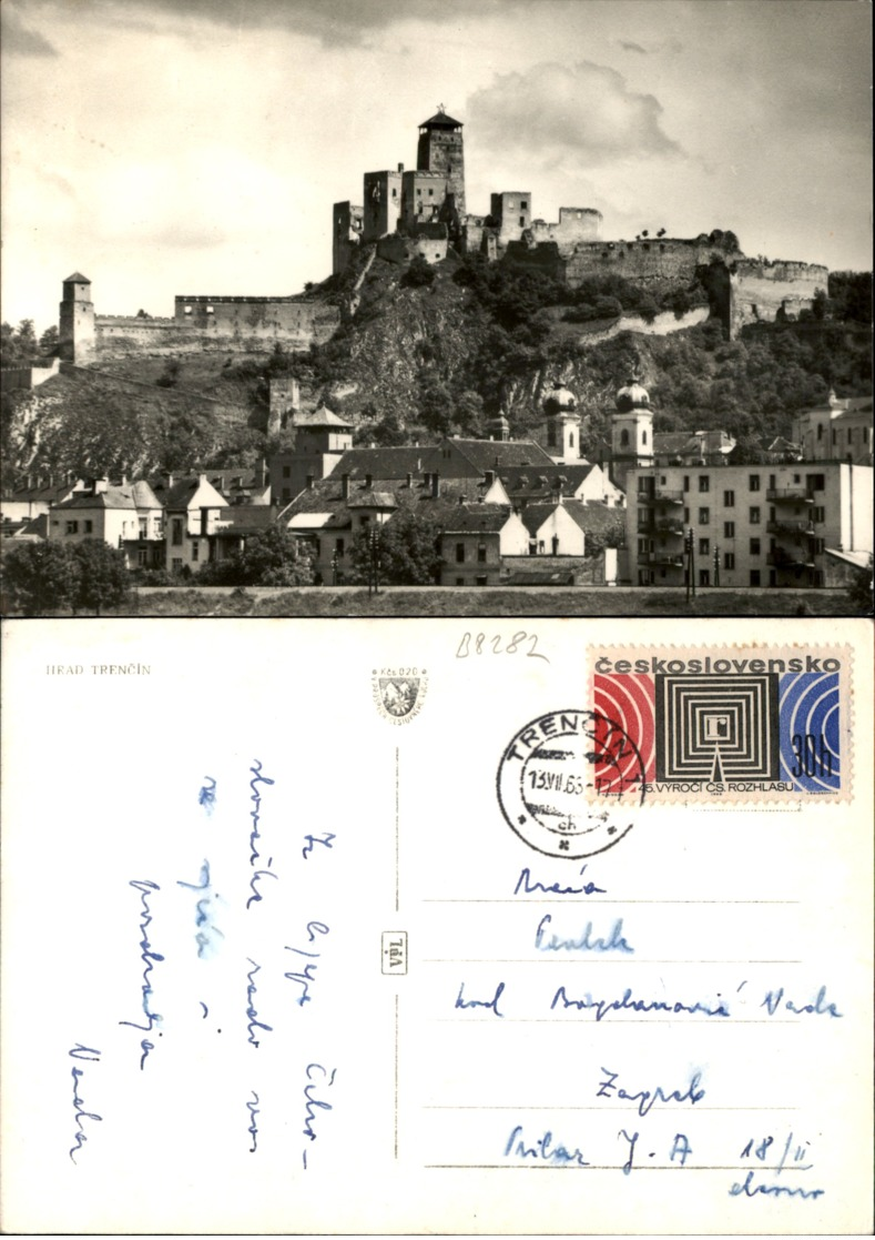 TRENCIN,SLOVAKIA POSTCARD - Slowakei