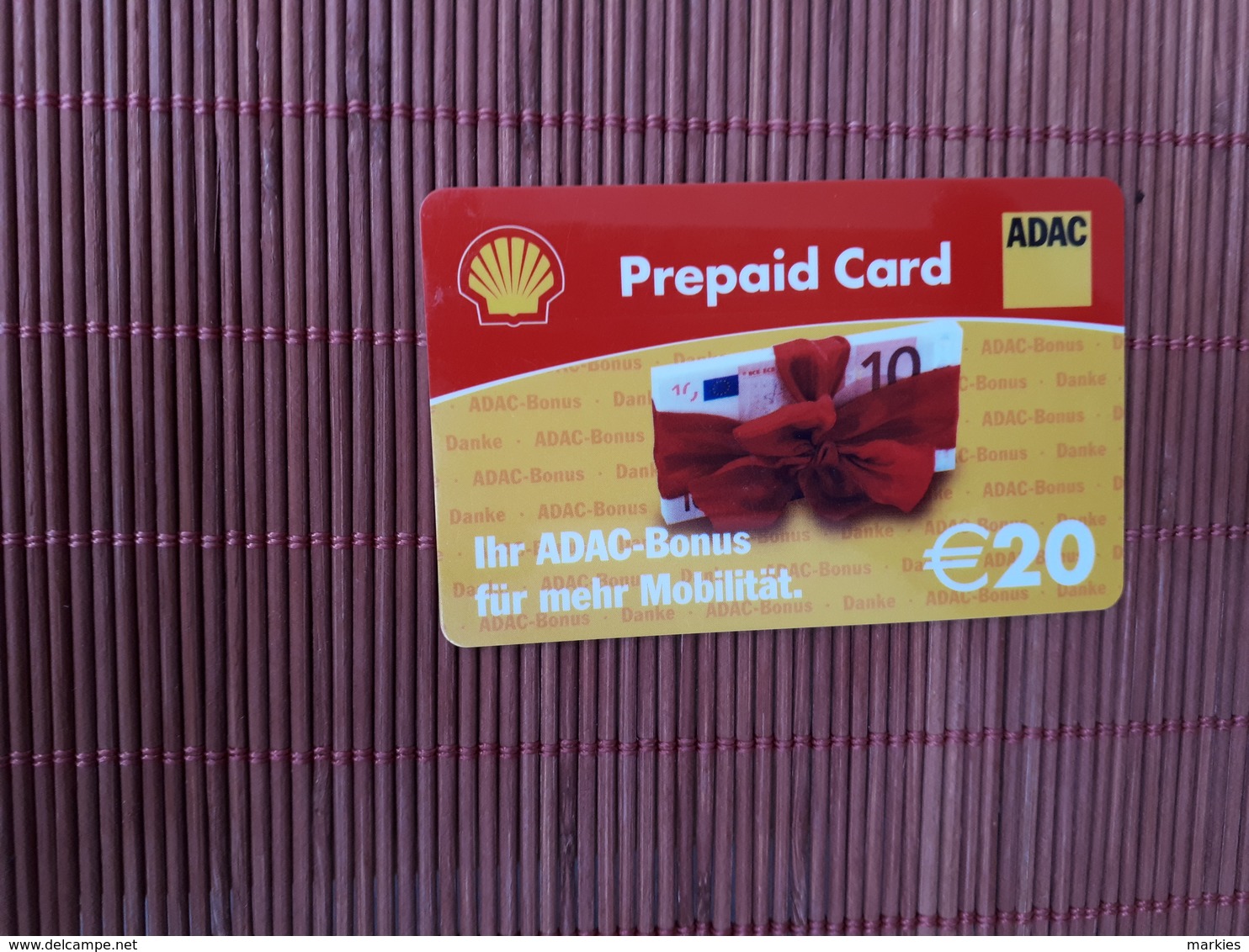 Shell Prepaidcard Used 2 Scans Rare - Autres & Non Classés