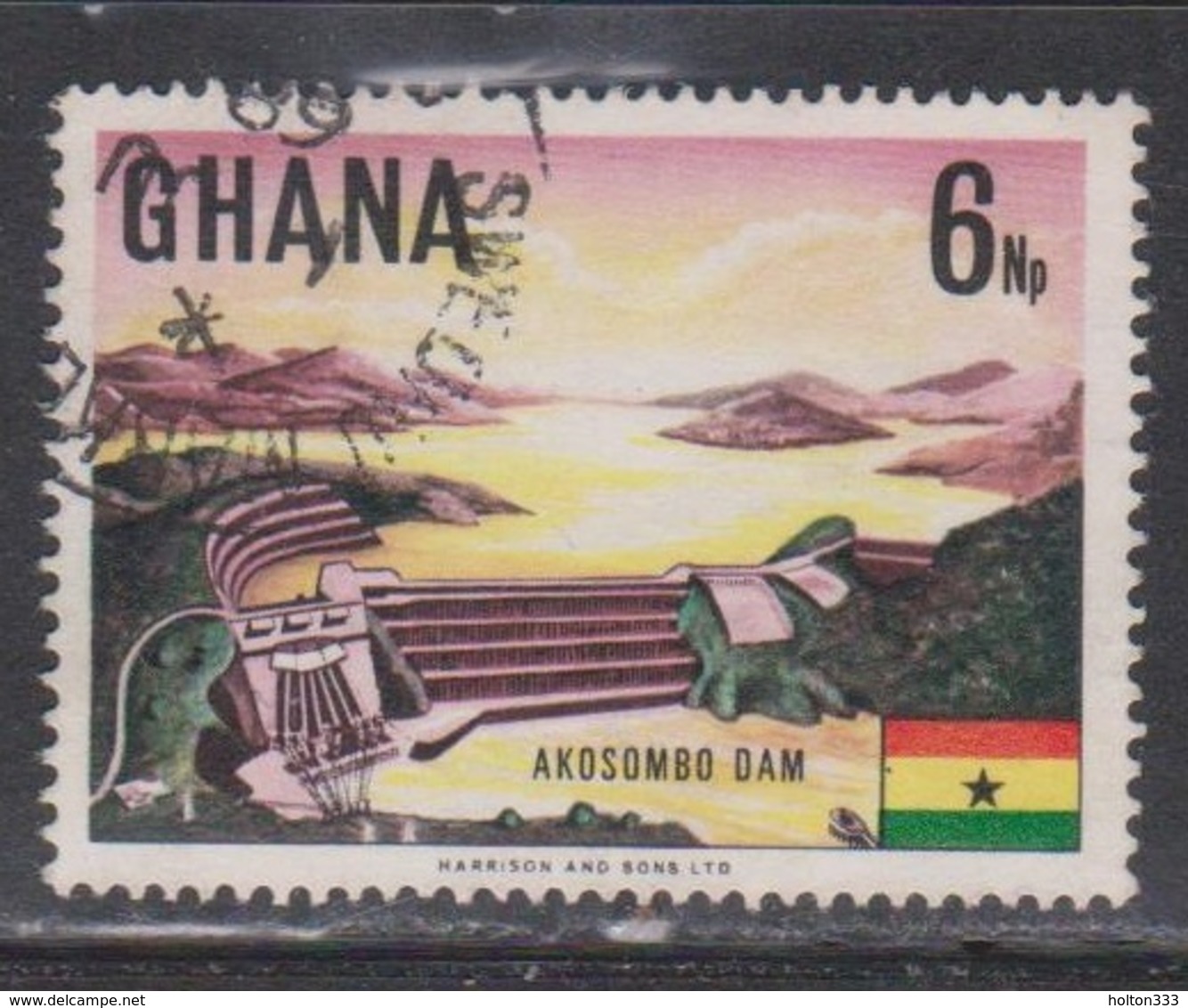 GHANA Scott # 292 Used - Akosombo Dam - Ghana (1957-...)