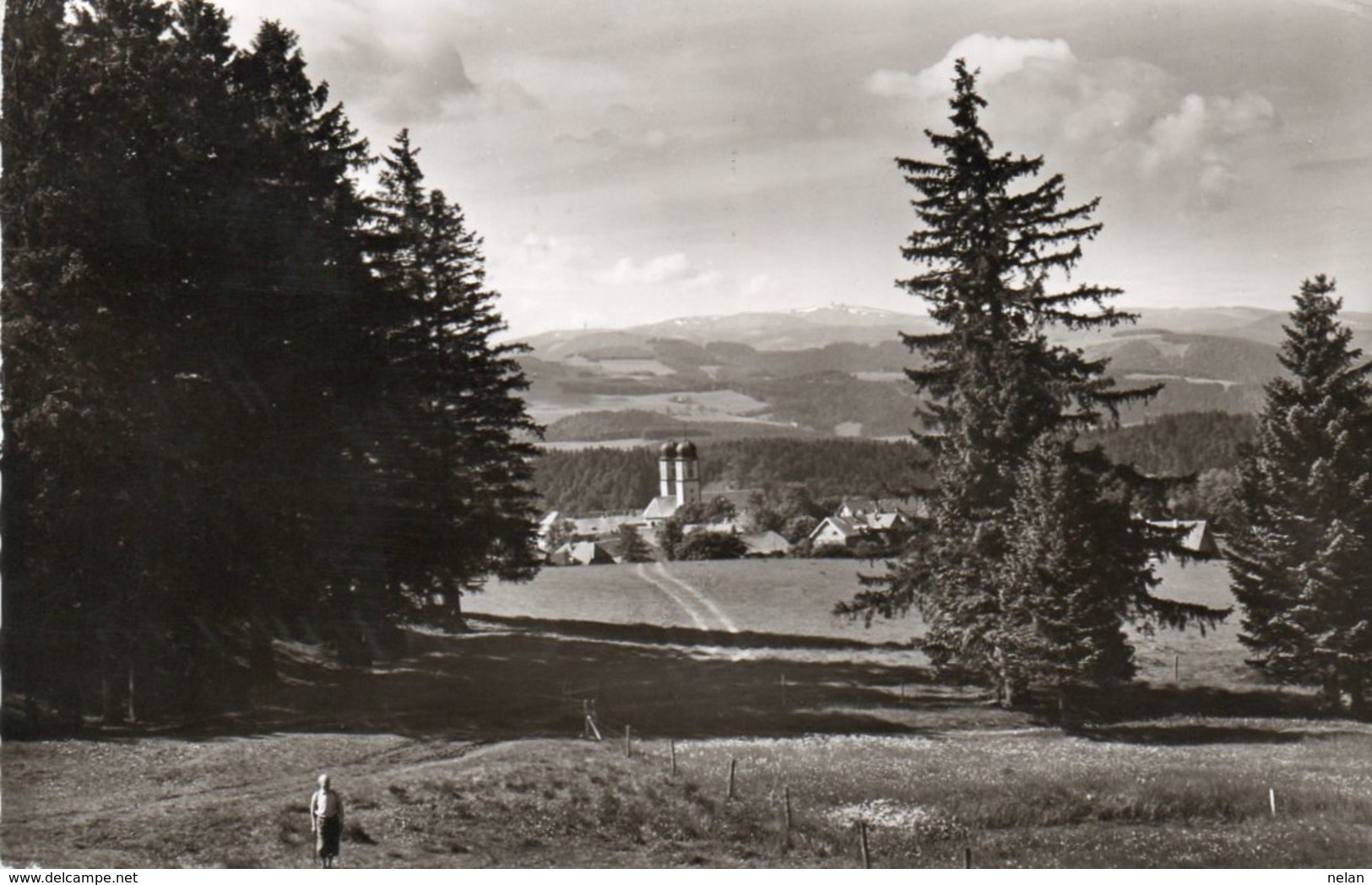 HOHENLUFTKURORT UND WINTERSPORTPLATZ ST. MARGEN- VIAGGIATA  1958 -REAL PHOTO - Freiburg I. Br.