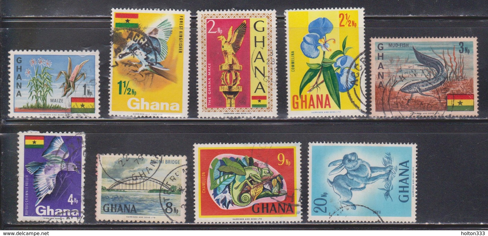 GHANA Scott # 286//96 Used - Various Topics - Ghana (1957-...)