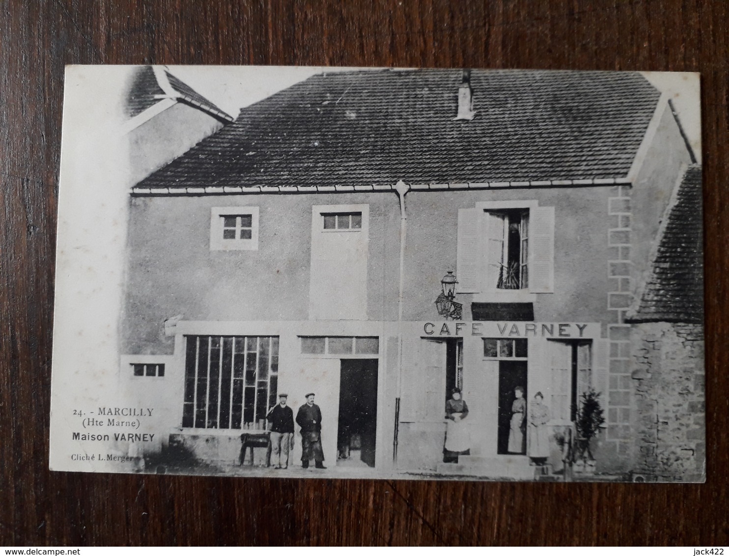 L23/254 RARE . MARCILLY - Maison Varney - Café Varney - Other & Unclassified